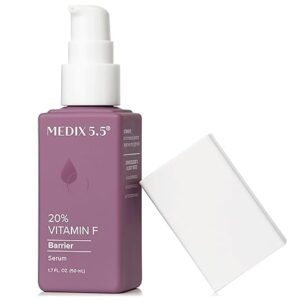 Hydratant corps et visage Medix 5.5, 20 % d'huile de vitamine F, booster hydratant pour le corps et sérum visage