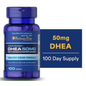Puritan's Pride DHEA 50 mg - 100 comprimés