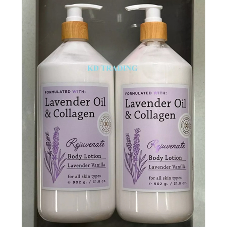 RHEA MODERN Lavender Oil & Collagen BODY LOTION ~ LAVENDER VANILLA