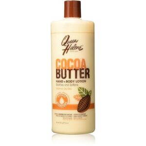Lotion Queen Helene 946 ml (32 oz) au beurre de cacao pour les mains et le corps