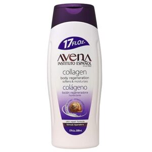 Avena Instituto Español Régénération corporelle au collagène, adoucit et hydrate, formule réparatrice de la peau