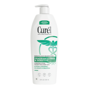 Lotion hydratante pour peau sèche du visage et du corps - SANS PARFUM ET SENSIBLE