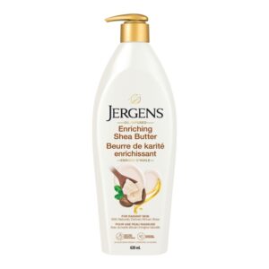 Beurre de karité hydratant enrichi en huile Jergens - 620 ml