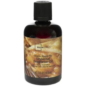 Huile parfumée universelle Mainstays, tarte aux pommes chaude, 140 ml, à utiliser avec les diffuseurs d'huile parfumée, les chauffe-parfums, les pots-pourris et les diffuseurs de parfum à mèche