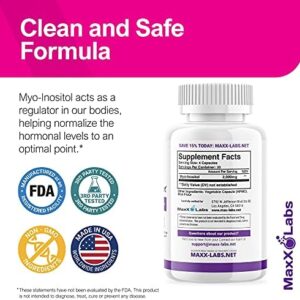 Maxx labs inositol  fertility and mood support-120 caps