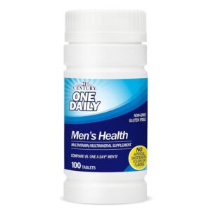 21st century one daily men's health-100tablets