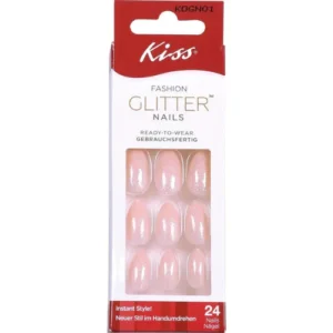 kiss fashion GLITTER  Nails READY-TO-WEAR