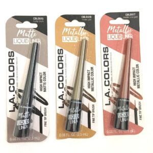 L.A colors mettalic liquid liner 2.5ml